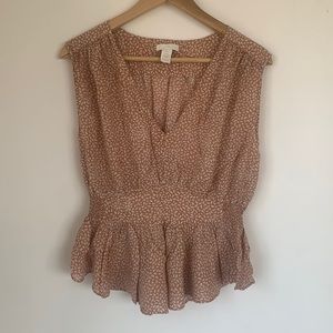H&M peplum top